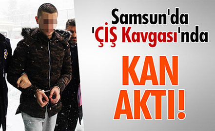 Samsun’da ‘Çiş Kavgası’nda kan aktı!