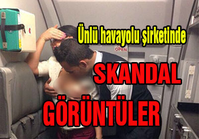 Qatar Airways uçağında skandal görüntüler!…