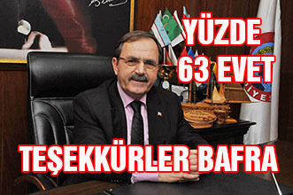 TEŞEKKÜRLER BAFRA
