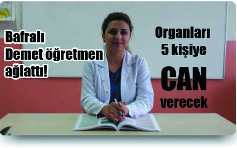 Bafralı Demet öğretmen ağlattı!
