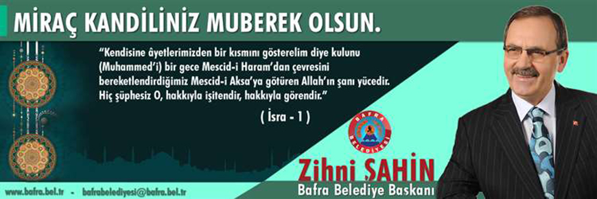 Miraç’ın anlamını yaşamak insanlığın barışı olur