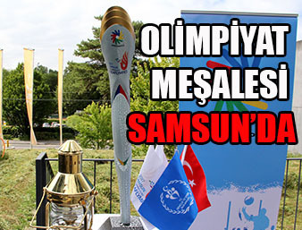 Olimpiyat Meşales’i Samsun’da
