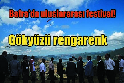 Bafra’da uluslararası festival!