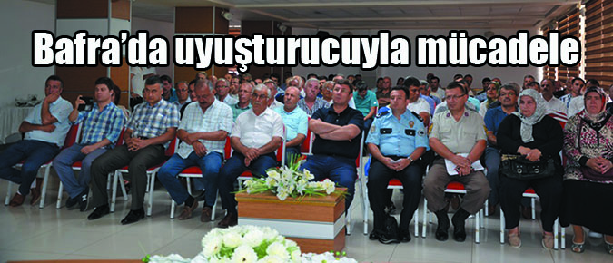 Bafra’da uyuşturucuyla mücadele