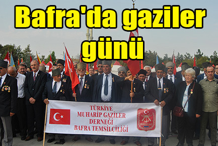 Bafra’da gaziler günü