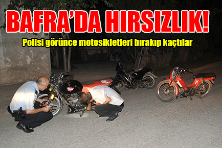 Bafra’da hırsızlık!