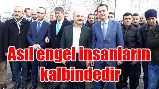 Usta: Asıl engel insanların kalbindedir