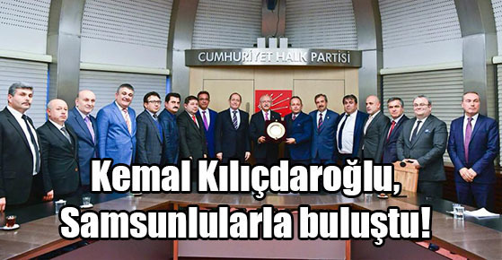 Kemal Kılıçdaroğlu, Samsunlularla buluştu!