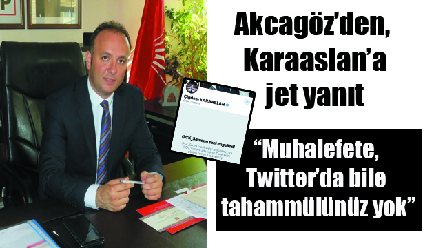 “ Biz burdayız, siz ortada yoksunuz”
