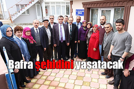 Bafra şehidini yaşatacak