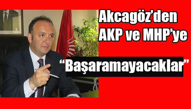 “Başaramayacaklar”