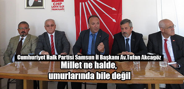 Millet ne halde, umurlarında bile değil