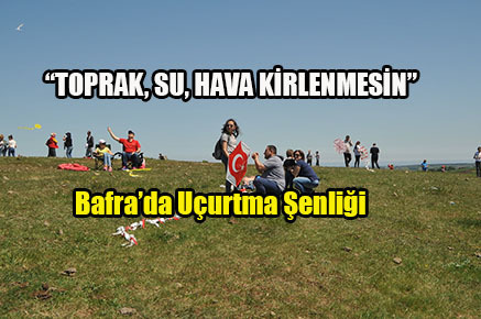 Bafra’da Uçurtma Şenliği