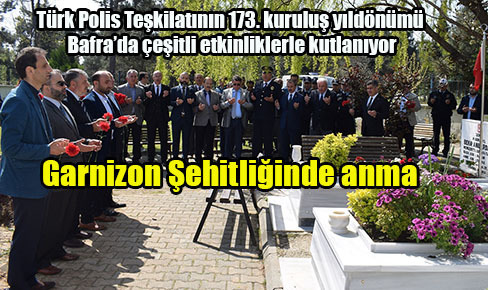 Garnizon Şehitliğinde anma