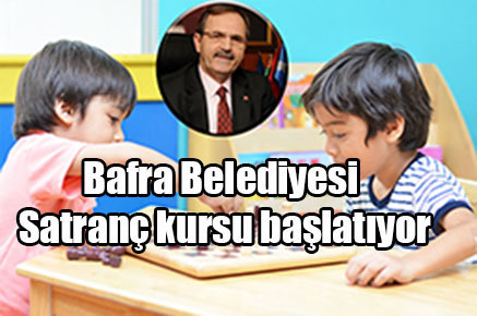 Bafra Belediyesi Satranç kursu başlatıyor