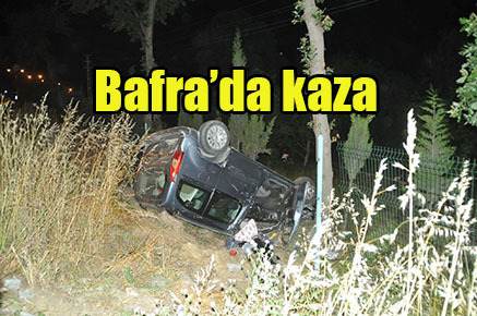 Bafra’da kaza