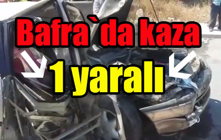 Bafra`da kaza