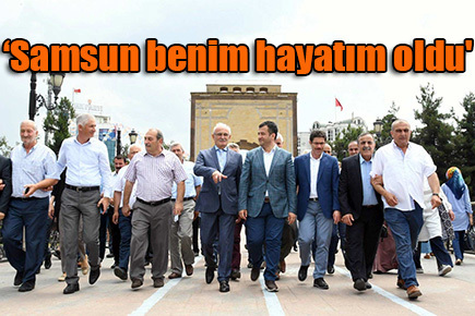 Yılmaz, ‘Samsun benim hayatım oldu’