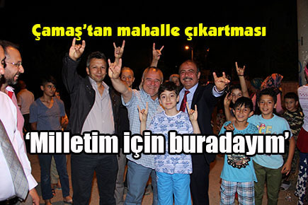 Milletim için buradayım…