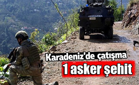 1 asker şehit