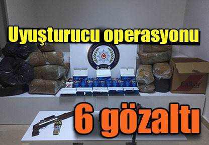Samsun’da uyuşturucu operasyonu