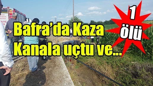 Bafra’da kaza