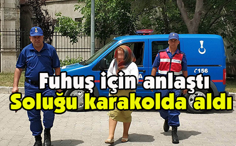 Soluğu karakolda aldı