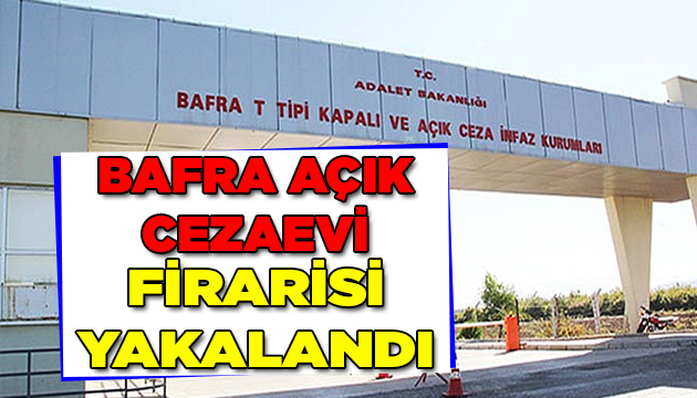 Bafra’da Cezaevi Firarisi Yakalandı
