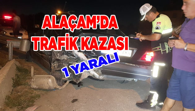Alaçam’da Trafik Kazası: 1 Yaralı