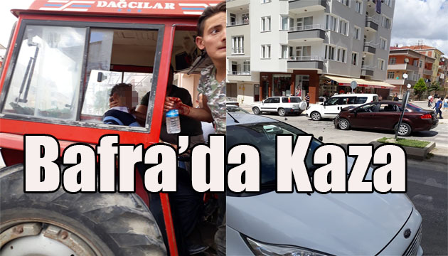 Bafra’da Kaza