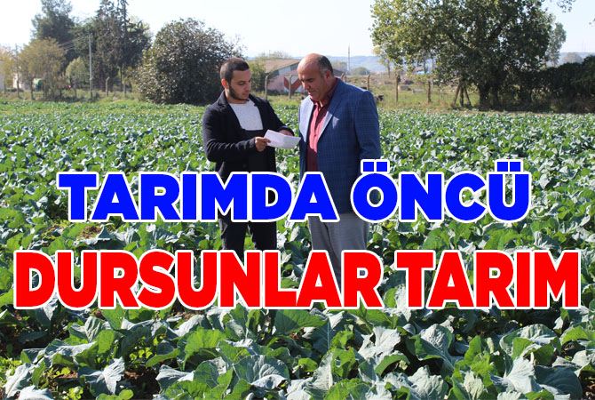 Bafra’nın gururu Dursunlar Tarım Tüm Türkiye’de