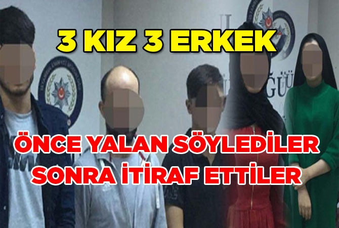 3 Erkek ve 3 Kız…