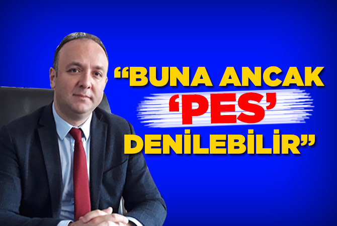 CHP Samsun Eski İl Başkanı Tufan Akçagöz “Buna ancak ‘pes’ denilebilir”