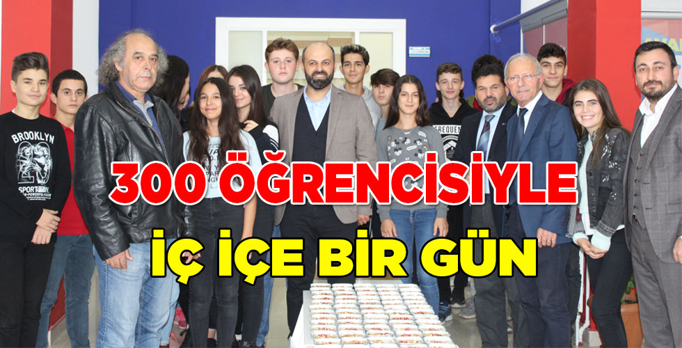 Bafra’da Aday Eğitim Kurumlarından Öğrencilere Aşure İkrami