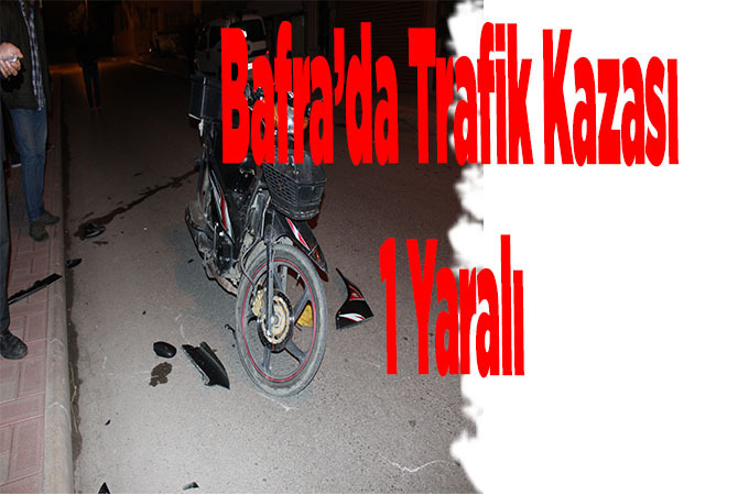 Bafra’da Trafik Kazası