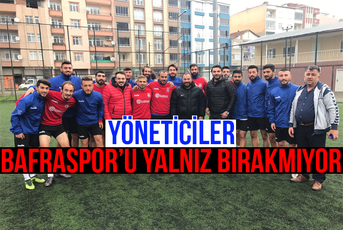Yöneticiler 1930 Bafraspor’u Yalnız Bırakmıyor