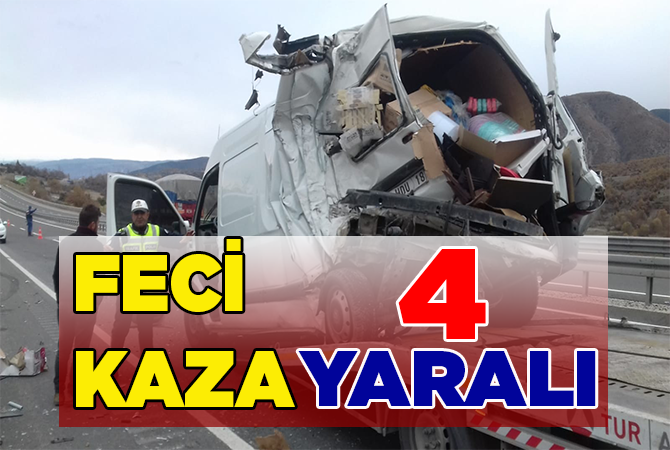 Tosya’da Kaza 4 Yaralı