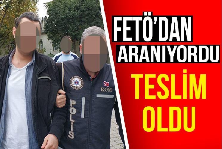 Samsun’da aranan şahıs teslim oldu