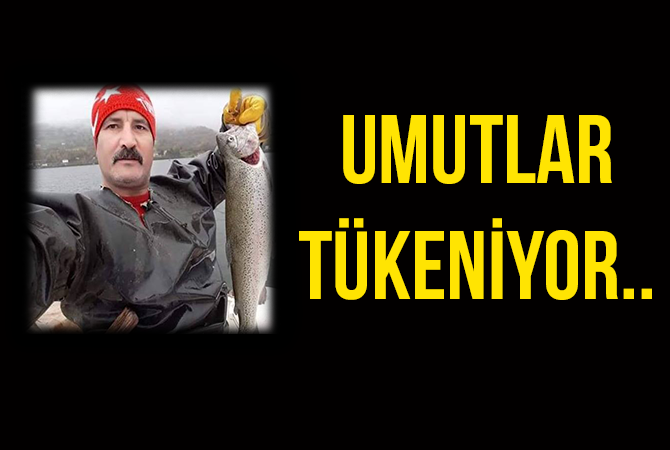Gölette kaybolan adam bulunamadı