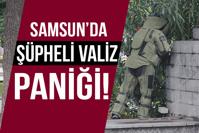Şüpheli valizin, patlatılmasını canlı yayın yaparak izlediler
