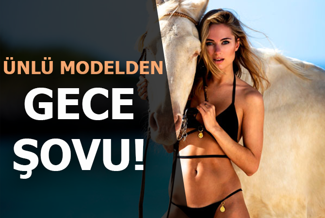 Kimberley Garner’den gece şovu