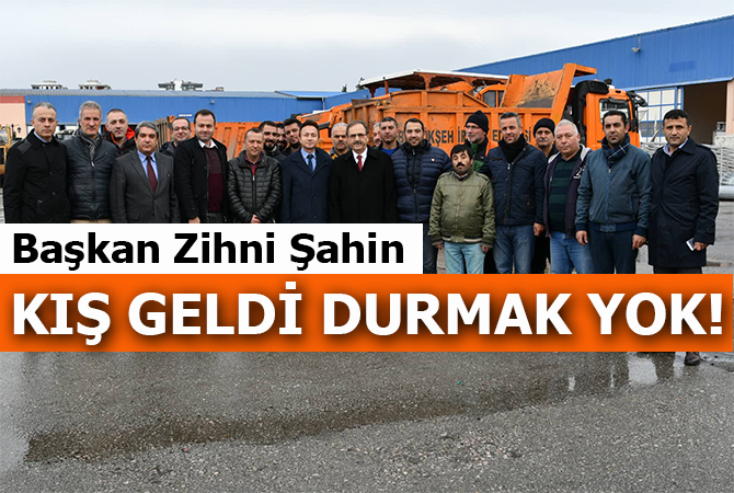 BÜYÜKŞEHİR EKİPLERİ HAZIR KITA!