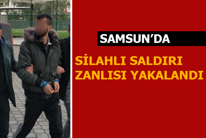 Samsun’da silahlı saldırı: 1 yaralı