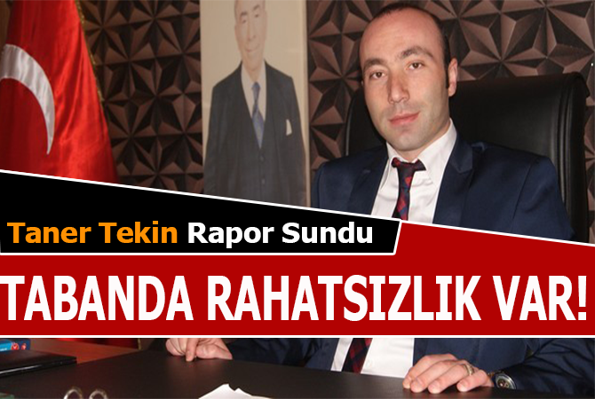 Taner Tekin raporu sundu, MHP’de gözler Bahçeli’de