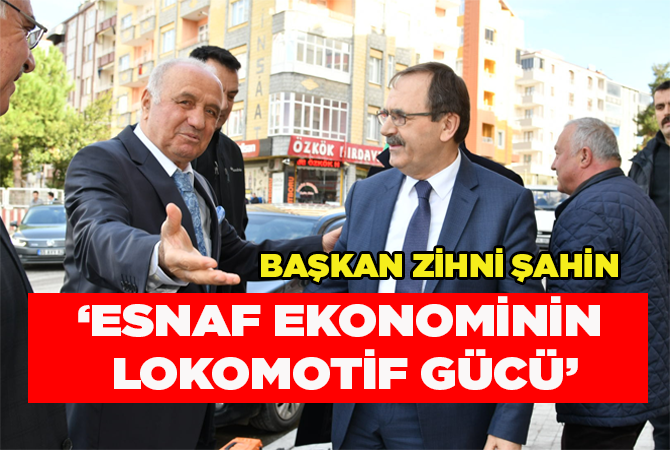 Zihni Şahin’den kooperatife ziyaret