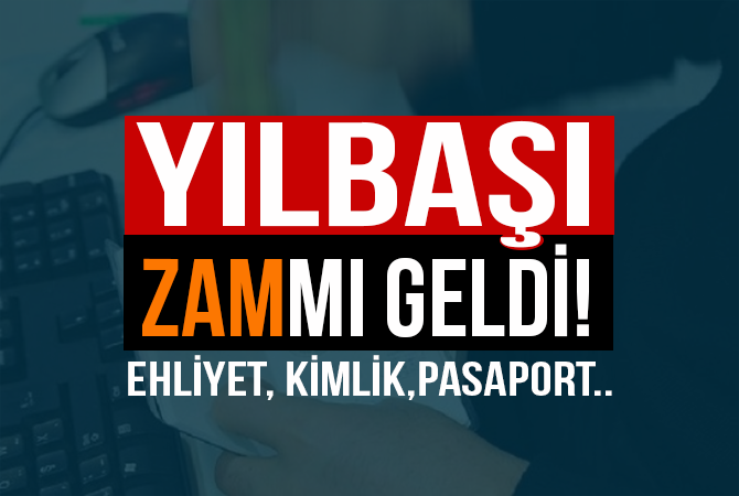 Yılbaşı zammı geldi!