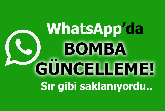 WhatsApp için pazar günü bomba güncelleme! Sır gibi saklanıyordu