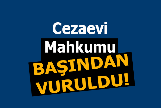 Cezaevine götürülürken araçtan atlayıp kaçan mahkumu polis vurdu