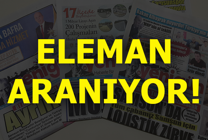 ELEMAN ARANIYOR