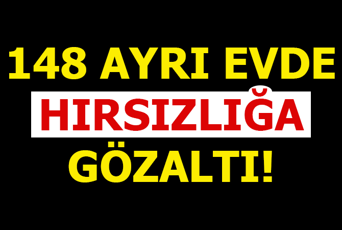 148 ayrı evden su saatini çalan hırsız yakalandı